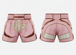 Shorts de Muay Thai personnalisés à faible MOQ avec broderie, en satin polyester, pour le kickboxing, le MMA, le Jiu Jitsu, le karaté, OEM ODM pour hommes - Product Image 5