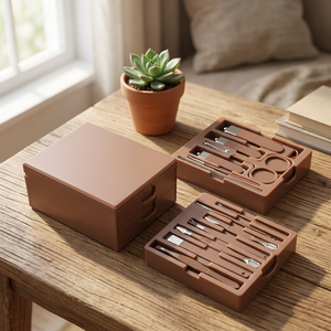 Ensemble de pédicure et de manucure multifonction en acier inoxydable - Product Image 3