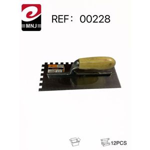Azulejos de Madera Dentados Premium de 28x12 para Diseño de Interiores, Estilo Contemporáneo, para Instalación Adhesiva en Paredes Interiores - Product Image 1