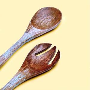 Producto Más Vendido, Utensilios para Ensaladas Ecológicos Aptos para Lavavajillas, Hechos en India para el Hogar y la Cocina - Product Image 1
