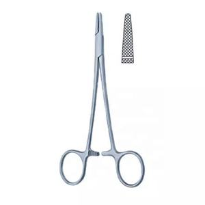 Porte-aiguilles en bois Crile 15 cm droit, acier inoxydable de haute qualité, porte-aiguilles de suture délicat, pinces, instruments chirurgicaux - Product Image 3