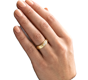 Wonderful 10K14K Solid Gold Love Band Minimalist Stackable Anniversary <b>Ring</b> Stainless Steel <b>Finger</b> <b>Ring</b> Oval Lab Created Diamond - Product Image 6