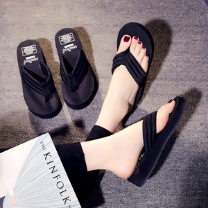 Dép xỏ ngón <span class=keywords><strong>2025</strong></span> mới cao hàng đầu dày đế không trơn trượt chống mài mòn của phụ nữ <span class=keywords><strong>Flip</strong></span> <span class=keywords><strong>flops</strong></span> cho mặc hàng ngày - Product Image 2