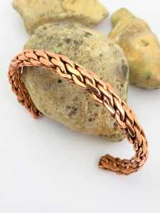 Unique Design Handmade Hammerd Copper <b>Bracelet</b> by glowin fashion - Product Image 5