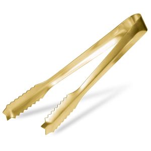 Classy Design Stainless Steel Ice Cube <b>Tongs</b> Gold Finished <b>Kitchen</b> Cooking Tweezer <b>Tongs</b> Food <b>Tong</b> at Wholesale Prices - Product Image 1
