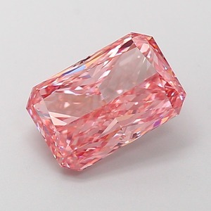 Diamante cultivado en laboratorio CVD de 2.39 quilates, color rosa intenso radiante, VS1, pulido muy bueno, piedra suelta para diseños de anillos personalizados. - Product Image 1