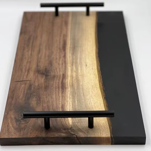 Nuevas Bandejas Decorativas de Resina Epoxi y Madera, Bandejas de Madera y Resina, Bandejas de Epoxi a Precio de Fábrica al por Mayor - Product Image 1