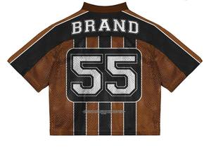 Camiseta Deportiva Personalizada de Estilo Urbano para Hombre, Camiseta Deportiva de Poliéster con Bordado y Sublimación Personalizados, Camisetas de Fútbol Americano - Product Image 6