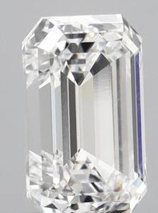 เพชรเม็ดเดี่ยวทรงเอเมอรัลด์ 1.02 กะรัต เพาะเลี้ยงในห้องปฏิบัติการ สี D ความสะอาด VVS2 ขัดเงาอย่างดี ได้รับการรับรองจาก IGI สำหรับเครื่องประดับชั้นดี - Product Image 2