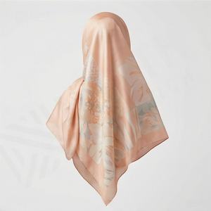 Nuevo Pañuelo de Seda Chifón Personalizado de Verano al por Mayor, Diseño de Encaje de Moda, Turbantes y Hijabs para Mujer, Suaves y Transpirables de Primera Calidad - Product Image 2
