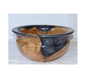 Tazón de Resina Epoxi y Madera de Acacia Hecho a Mano, Libre de BPA, de Alta Calidad, con Superficie Pulida, para Servir y Presentar Frutas - Product Image 3