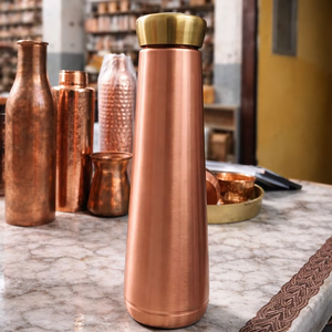 Bouteille en cuivre pour la santé, bouteille en cuivre pour cadeau, bouteille en cuivre pour la maison, bouteille en cuivre pour le bureau, bouteille en cuivre pour le yoga - Product Image 3