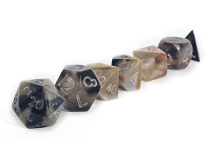 High Quality Unique Hot Selling Horn and Bone <b>Dice</b> Premium Black Gaming <b>Dice</b> vintage style gaming accessory Natural Crafts - Product Image 6
