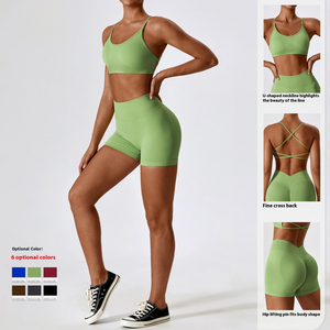 Custom Women Running Sports Bra Breathable Fitness Sexy Lightweight Seamless Backless Yoga Gym Workout Wear Top - Product Image 2