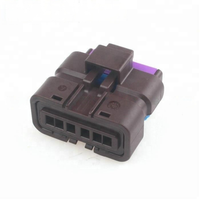 Jinhang067YC 211PC069S0049 Nouveau connecteur automobile étanche en nylon avec contact en cuivre femelle 6 broches FCI pour Citroën Peugeot Renault, type Sicma