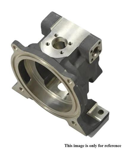 Boîtier de roulement de boîte de vitesses en fonte usinée avec précision, carter de pompe hydraulique robuste, pièce de rechange pour équipement mécanique - Product Image 4