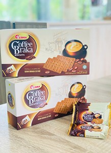 Value Pack Salty <b>Rolling</b> Coffee Essence Cream Flavor Crisp Biscuit 150g Libra Vietnam B2B Wholesale ODM OEM Vietnam Factory - Product Image 2