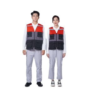 Uniforme de travail unisexe en coton antistatique, tissu kaki respirant, vêtements de sécurité protecteurs, atelier industriel 4SU - Product Image 1