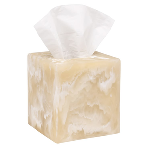 Boîte à mouchoirs en résine artisanale indienne pour la maison, l'hôtel et le restaurant avec boîte à mouchoirs de couleur personnalisée - Product Image 5