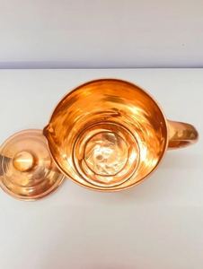 Copper jug set for premium nature inspired hosting water serving metal set with glasses durable reusable kitchen dining - Product Image 5