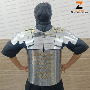 Roman Lorica Segmentata armadura de placa de acero suave armadura de Cuerpo Histórico traje de caballero Medieval gladiador recreación Armadura - Product Image 4