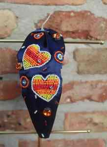 Handmade Embroidery Seed <b>Beaded</b> Modern Unisex 36cm Hair Bands Floral Design Parties Festive Gifting Decorative <b>Headband</b> Hair - Product Image 3