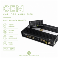 Amplificador de Potencia DSP de 8 Canales HiFi X12, Suministro de Fábrica OEM Sennuopu, Amplificador de Audio Profesional para Automóvil