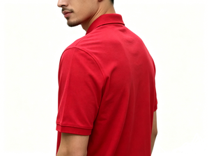 เสื้อโปโลแขนสั้นทรงเข้ารูปสำหรับผู้ชาย ผ้าเนื้อนุ่มพรีเมียม สวมใส่สบาย - Product Image 4
