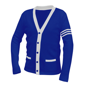 OEM Wholesale Embroidery Knit <b>Cardigan</b> Sweaters For Sorority fraternity College Varsity Greek Apparel Sweaters For Unisex - Product Image 2