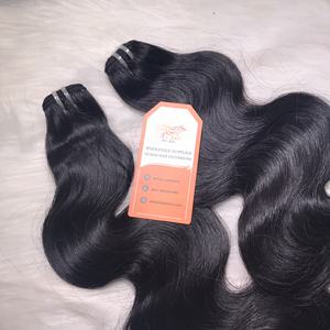 Expédition rapide 100% brut vierge corps ondulé cheveux Bundle vietnamien ondulé luxe trame Extensions de cheveux humains pour les femmes noires - Product Image 3