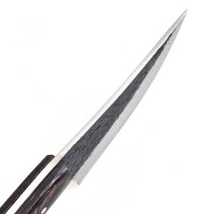 Couteau à Découper Multifonctionnel Professionnel en Acier à Haute Teneur en Carbone 58 HRC, Lame Martelée Forgée à la Main, pour le Camping, la Cuisine, la Pêche, OEM - Product Image 4