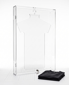 Vitrina Acrílica con Cerradura para Camisetas, Caja de Exhibición Segura para Conservar y Exhibir Camisetas Deportivas, Exhibición Duradera - Product Image 6