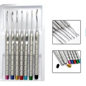 Juego de Elevadores Dentales de Titanio Profesionales para Extracción de Raíces y Luxación, para Cirugía Oral, Uso en Clínicas Dentales y Hospitales - Product Image 3