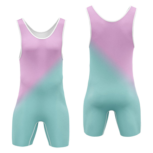 Combinaison de lutte pour homme de qualité supérieure, coupe ajustée, sans manches, sublimée, pour la musculation et le powerlifting - Product Image 4