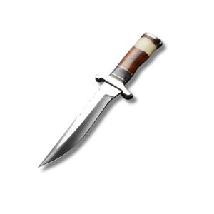 Cuchillo Bowie Clásico de Supervivencia para Exteriores, con Hoja de Acero Inoxidable y Mango de Hueso, de Grado Industrial y Alta Calidad, Personalizado, OEM - Product Image 2