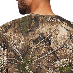 Nouveau T-shirt de chasse pour homme, tendance hiver, couleur personnalisable, respirant, polyester/nylon, vente chaude - Product Image 5