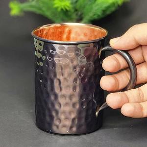 Support élégant pour tasses à café en acier inoxydable et cuivre à double paroi, isolation supérieure, anti-fuite, compatible lave-vaisselle, luxe intemporel - Product Image 3