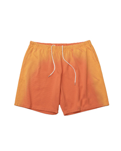 Pantalones Cortos Deportivos para Hombre, Lavado Ácido, Tela de Algodón Suave, Ajuste Cómodo, Casuales, Verano, Estilo Vintage, Cintura Elástica Alta - Product Image 1