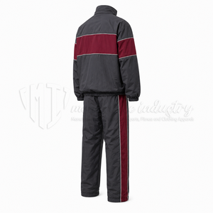 Ensemble coupe-vent d'hiver, couleur unie, couleurs personnalisées, design 2 en 1, respirant, fermeture éclair, fin, grande taille, vente en gros - Product Image 4