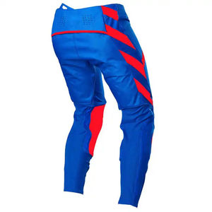 Pantalons de motocross personnalisés pour hommes, légers, durables, en polyester, équipement de course tout-terrain, fabricant OEM avec impression de design personnalisé - Product Image 1