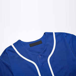 Maillots de baseball respirants de haute qualité fabriqués par des professionnels, vente en gros, légers, à séchage rapide, maillots de softball - Product Image 5