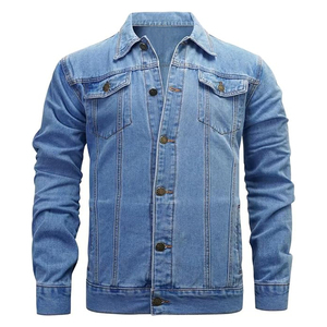 Highest Quality Denim <b>Jackets</b> Premium Quality Fully Customized Size Breathable Product Breathable Denim <b>Men's</b> Denim <b>Jackets</b> - Product Image 1