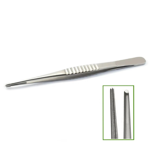 คีมจับเนื้อเยื่อหลอดเลือด DeBakey คุณภาพพรีเมียม ขนาด 15 ซม. 20 ซม. 24 ซม. ปลายขนาด 1.5 มม. 2.0 มม. 2.8 มม. ผลิตจากสแตนเลสสตีล สำหรับการผ่าตัดและทางการแพทย์ ได้รับมาตรฐาน CE - Product Image 6
