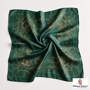 Custom Digital Printed <b>Silk</b> Feel <b>Square</b> <b>Scarf</b> Lightweight Fashion Accessories OEM ODM Manufacturer Gotland Custom Fabric - Product Image 6