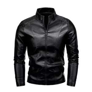 Chaqueta de cuero de diseño de moda para hombre, nueva llegada, chaquetas de cuero para hombre, chaqueta de cuero vacuno de primera calidad - Product Image 1