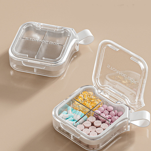 Pastillero Portátil JUXINDA con Compartimentos Individuales para 7 Días de la Semana. Pastillero Sellado de Gran Capacidad para 7 Días de la Semana. - Product Image 3