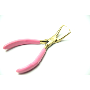 Latest Hair Extension Pliers Tools <b>Wigs</b> <b>Clips</b> with Silicone Back for Hair Extensions Accessories Golden Color Tools - Product Image 1