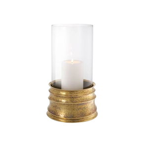 Portavelas Decorativo Tanletop, Base Geométrica en Forma de Arco, Texturizado, para Decoración del Hogar y Bodas, Sala de Estar - Product Image 5