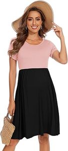 AB IMPEX 2026 Ropa de Maternidad Transpirable para Mujer, Vestido Largo, Conjunto de Parto y Lactancia para Dama - Product Image 4