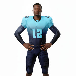 Uniformes de Fútbol Americano Deportivos en Oferta, Conjuntos de Manga Corta para Adultos, Transpirables, de Secado Rápido, Tallas Grandes, Unisex, Personalizables - Product Image 6